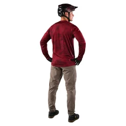 Troy Lee Designs Skyline|Enduro^Skyline LS Chill Jersey Tie Dye Wine