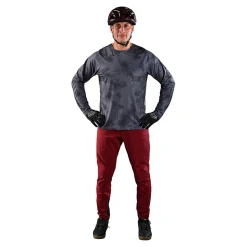 Troy Lee Designs Jerseys|Skyline^Skyline LS Chill Jersey Tie Dye Charcoal