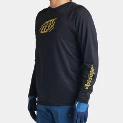 Troy Lee Designs Skyline|Jerseys^Skyline LS Jersey Iconic Black