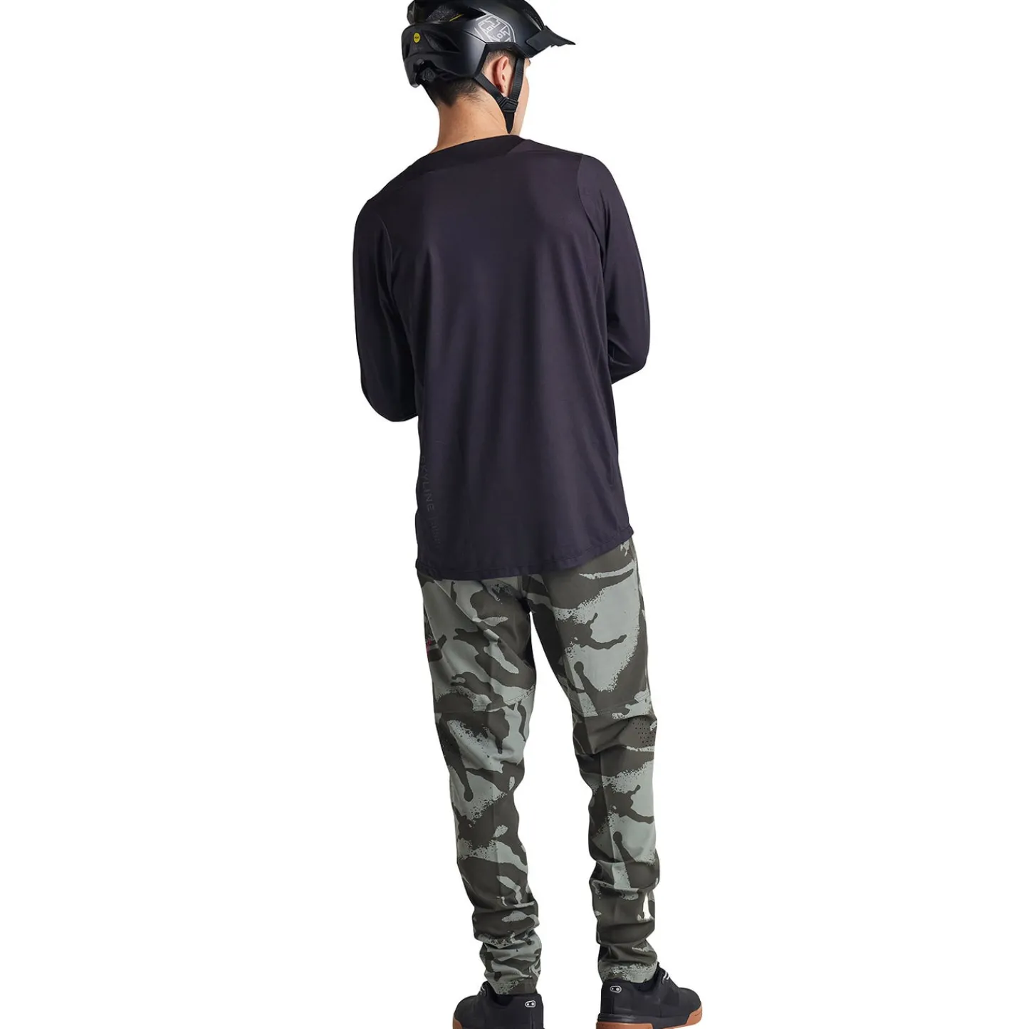 Troy Lee Designs Skyline|Enduro^Skyline LS Jersey Mono Black