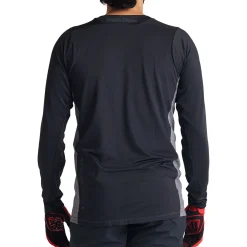 Troy Lee Designs Skyline|Jerseys^Skyline LS Jersey Signature Heather Gray / Black