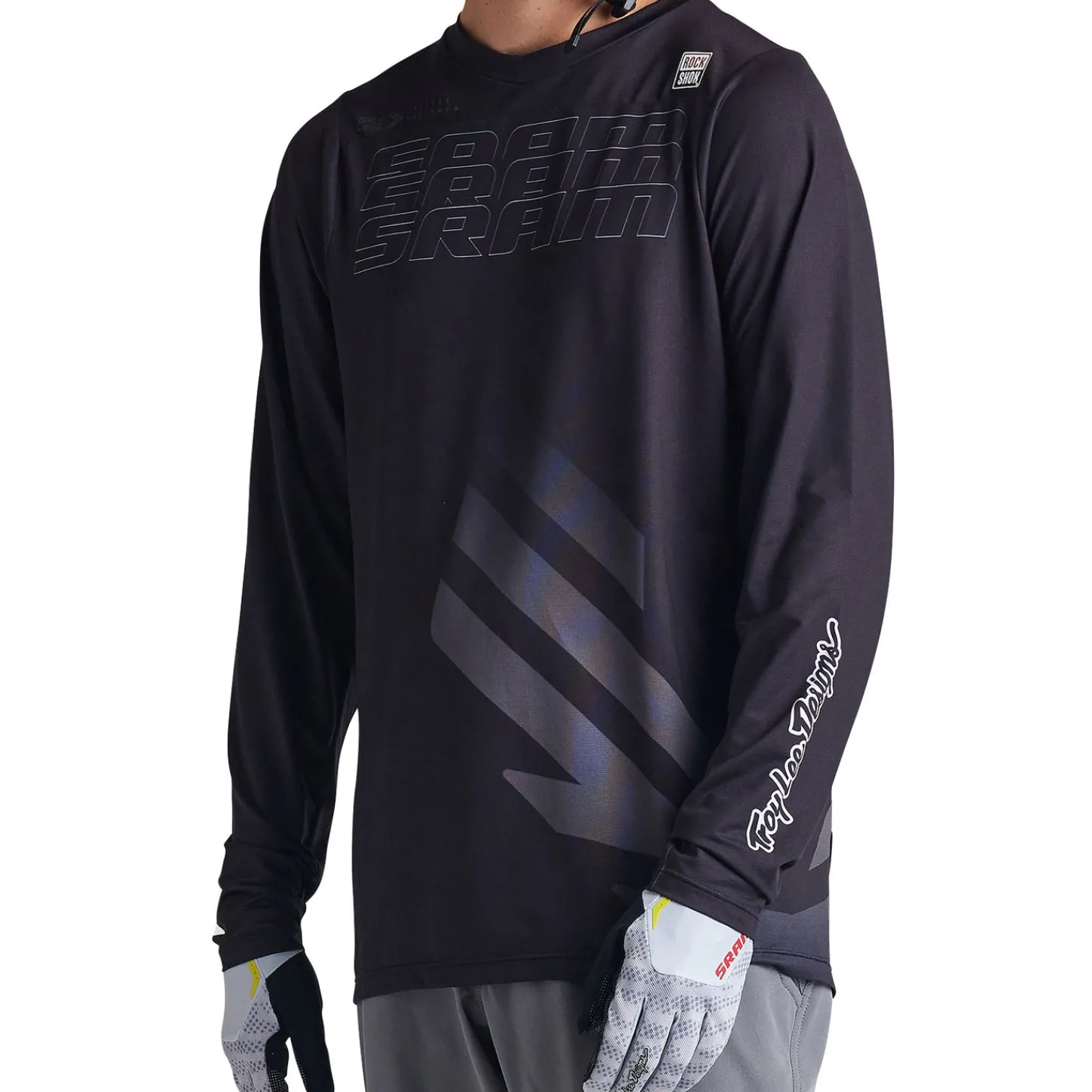 Troy Lee Designs Skyline|Jerseys^Skyline LS Jersey SRAM Eagle One Black