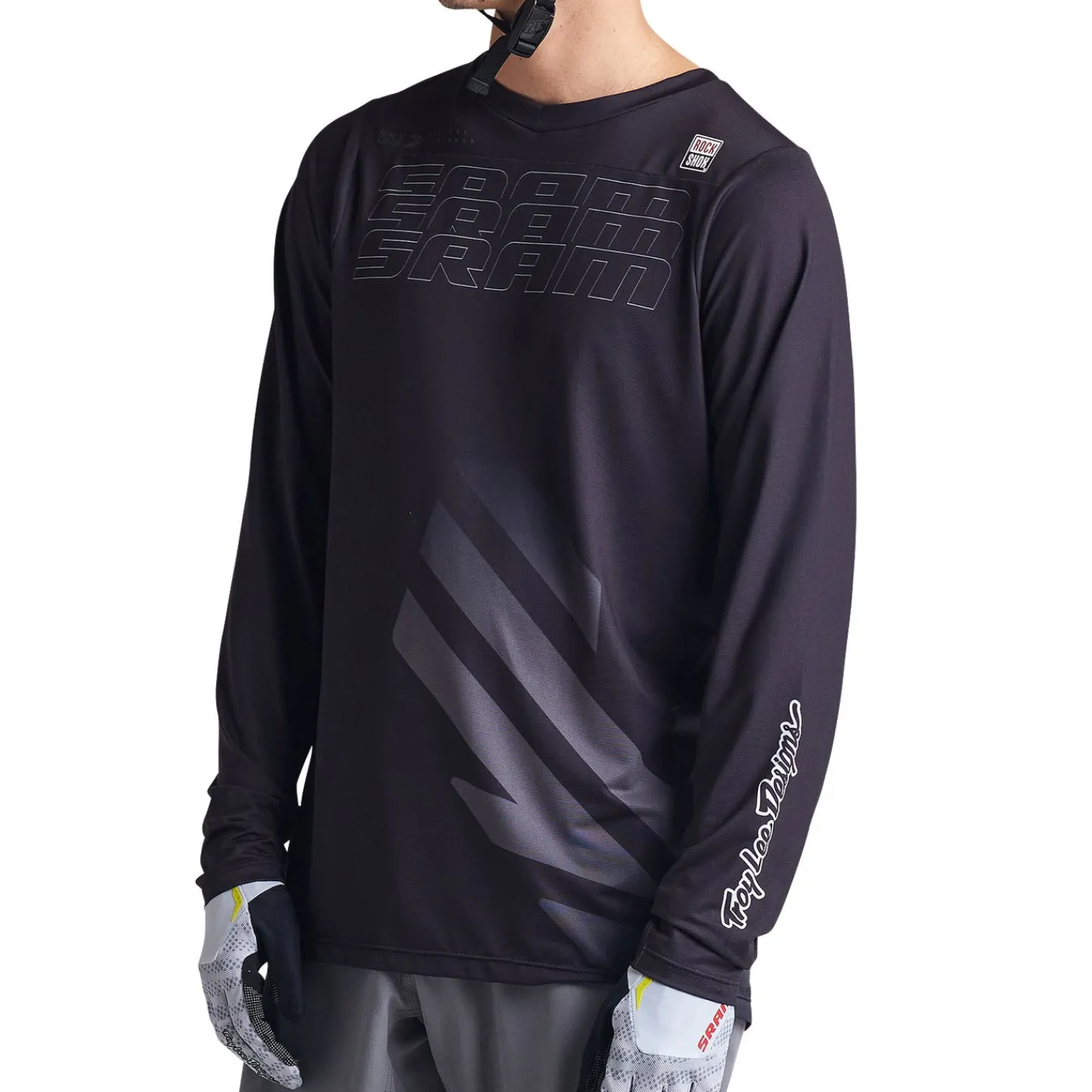 Troy Lee Designs Skyline|Jerseys^Skyline LS Jersey SRAM Eagle One Black