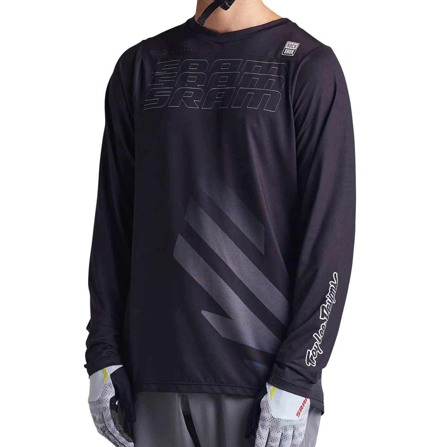 Troy Lee Designs Skyline|Jerseys^Skyline LS Jersey SRAM Eagle One Black