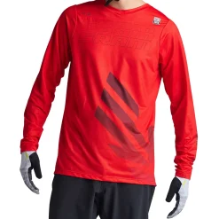 Troy Lee Designs Skyline|Jerseys^Skyline LS Jersey SRAM Eagle One Fiery Red