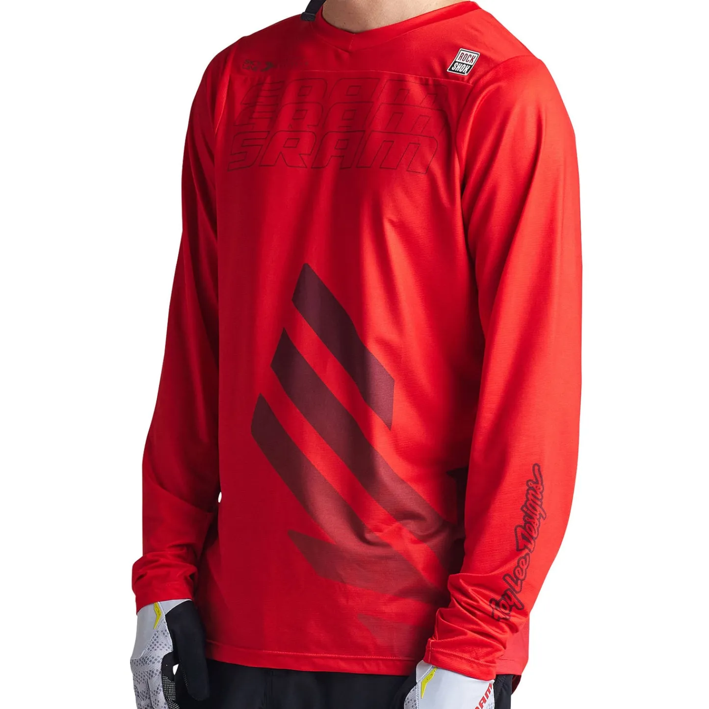 Troy Lee Designs Skyline|Jerseys^Skyline LS Jersey SRAM Eagle One Fiery Red