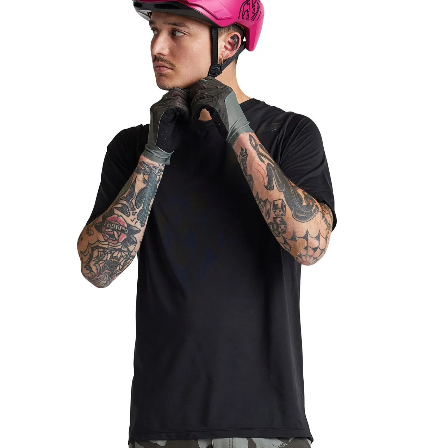 Troy Lee Designs Enduro/Trail|Jerseys^Skyline Short Sleeve Jersey Mono Black