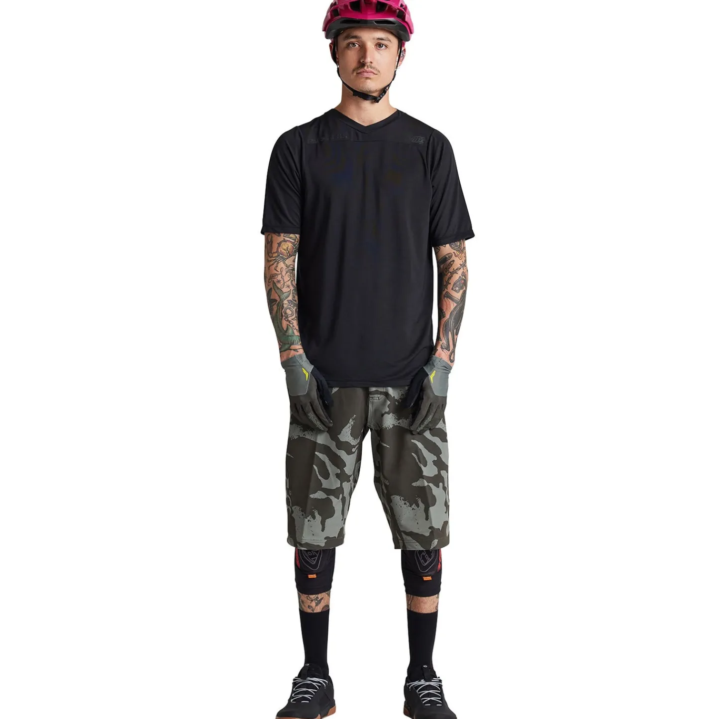 Troy Lee Designs Enduro/Trail|Jerseys^Skyline Short Sleeve Jersey Mono Black