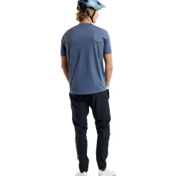 Troy Lee Designs Jerseys|Skyline^Skyline Short Sleeve Jersey Mono Steel Blue