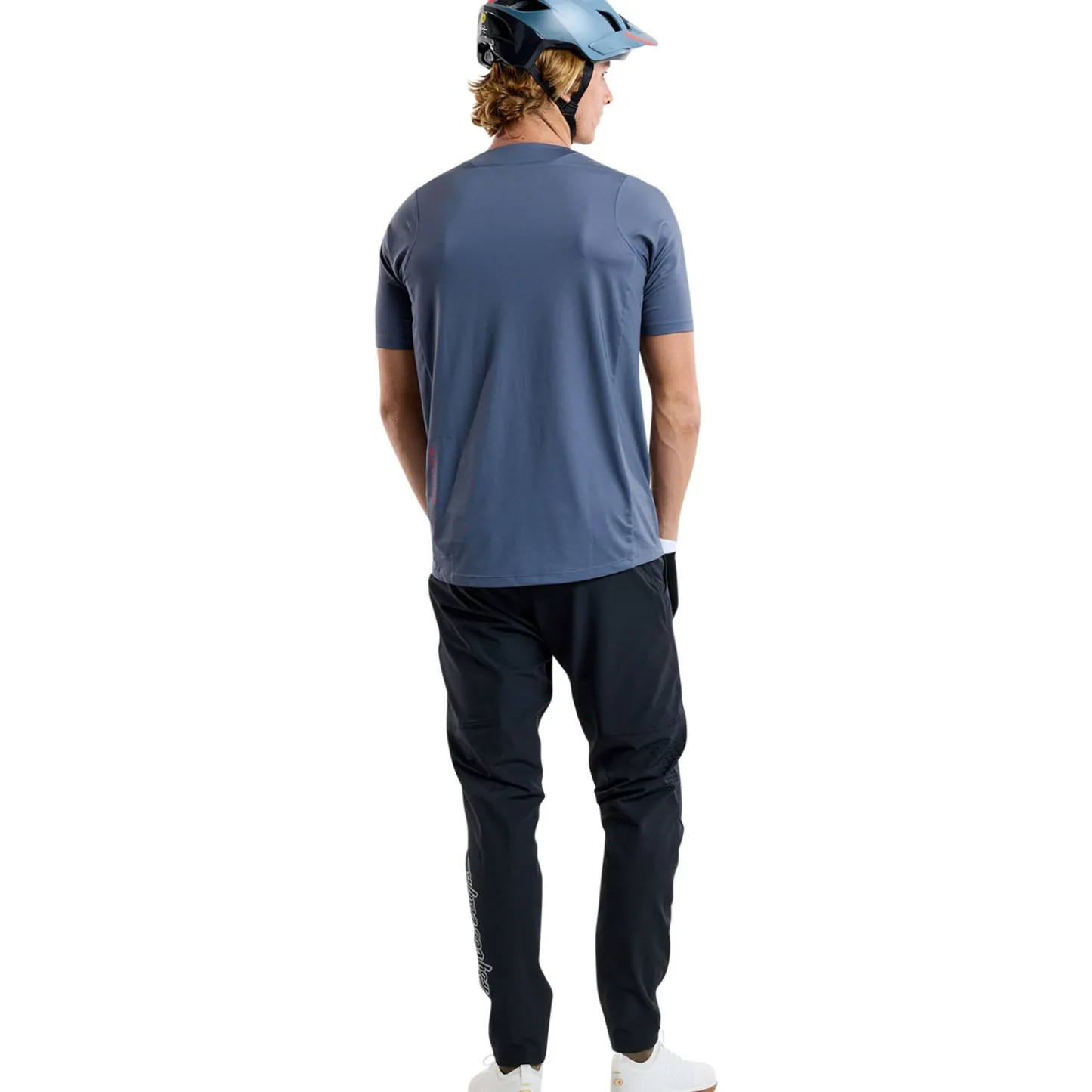 Troy Lee Designs Jerseys|Skyline^Skyline Short Sleeve Jersey Mono Steel Blue