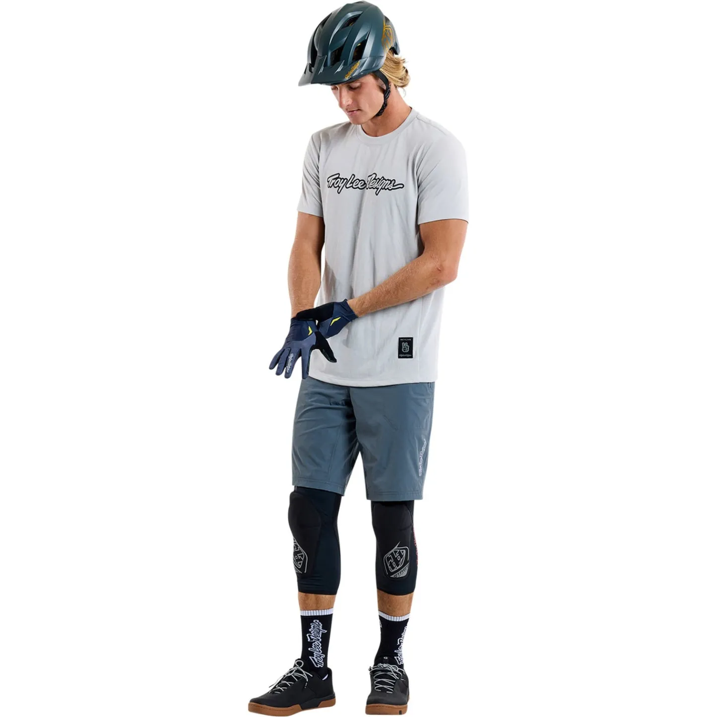 Troy Lee Designs Jerseys|Skyline^Skyline Short Sleeve Ride Tee Signature Mist