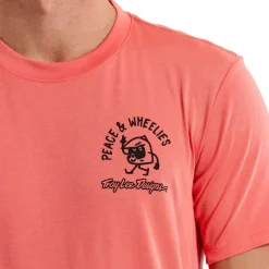 Troy Lee Designs Jerseys|Skyline^Skyline Short Sleeve Ride Tee P&W Melon
