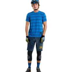 Troy Lee Designs Jerseys|Skyline^Skyline Short Sleeve Ride Tee Washed Out Cobalt