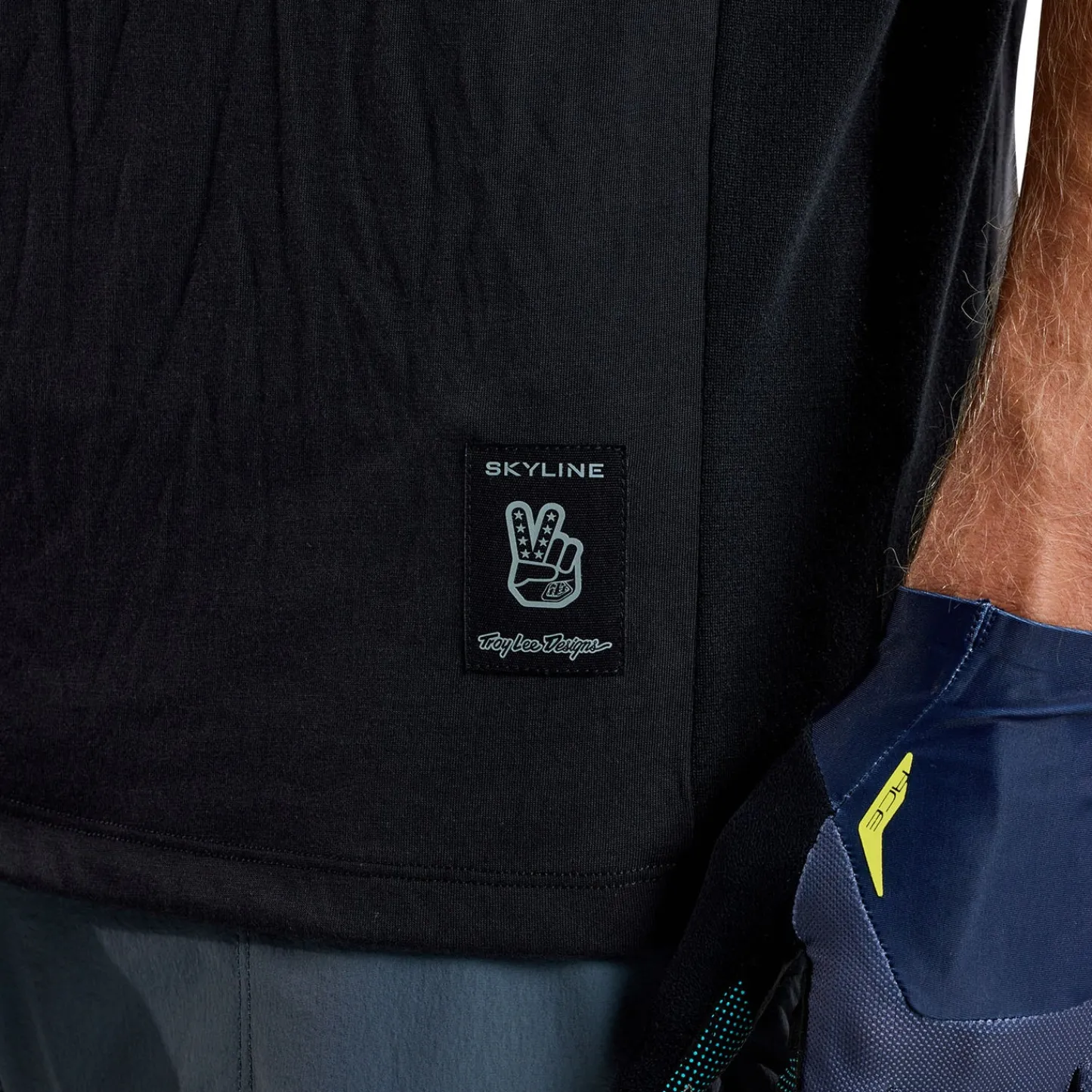 Troy Lee Designs Jerseys|Skyline^Skyline Short Sleeve Ride Tee Signature Black