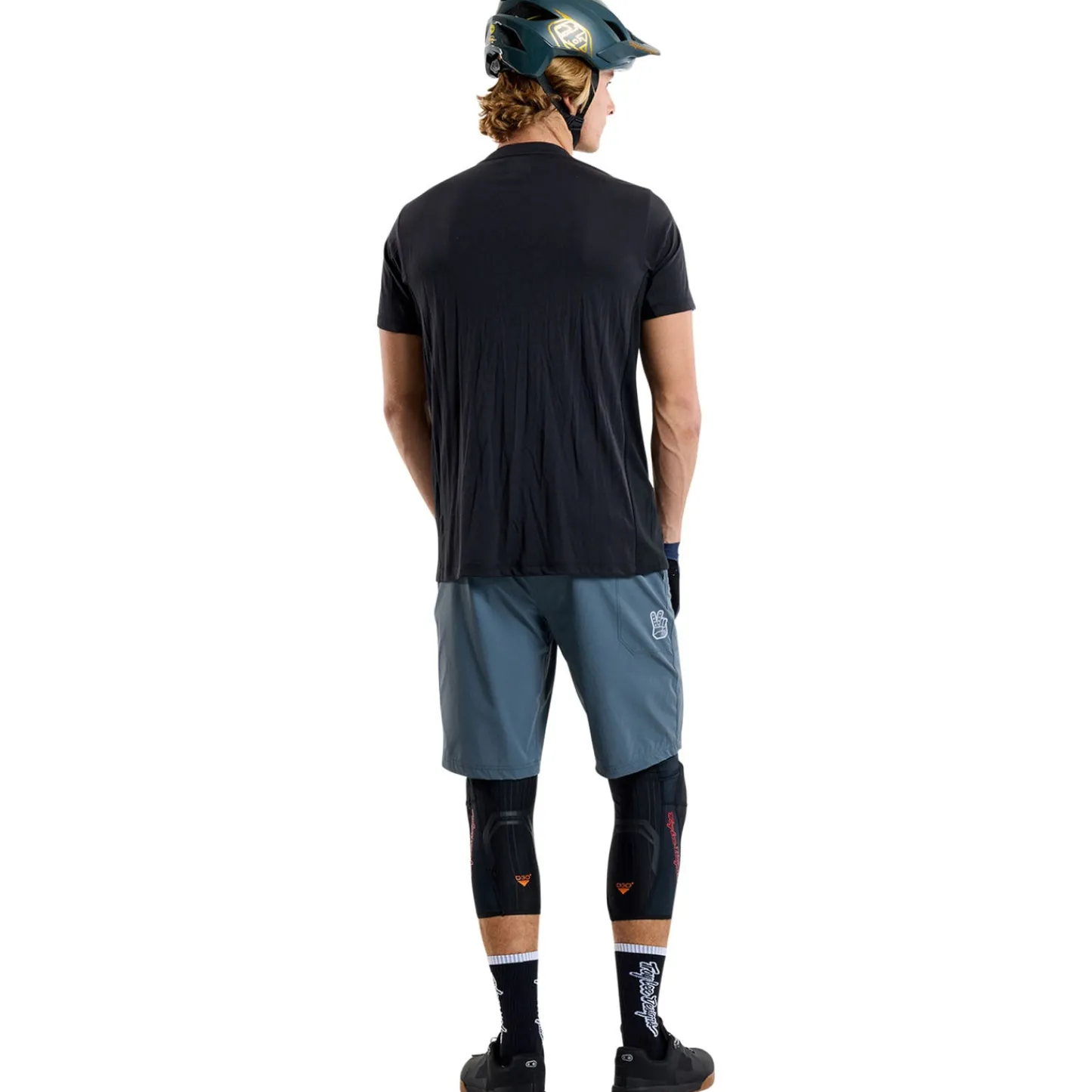 Troy Lee Designs Jerseys|Skyline^Skyline Short Sleeve Ride Tee Signature Black