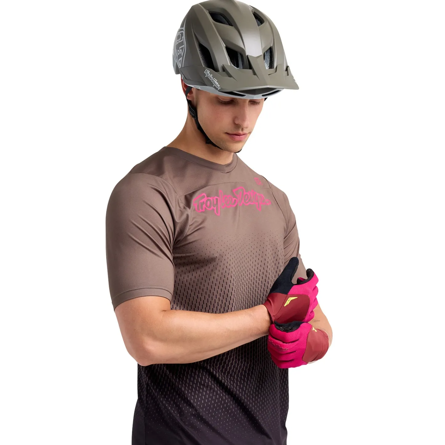 Troy Lee Designs Skyline|Jerseys^Skyline SS Jersey Buzzed Olive
