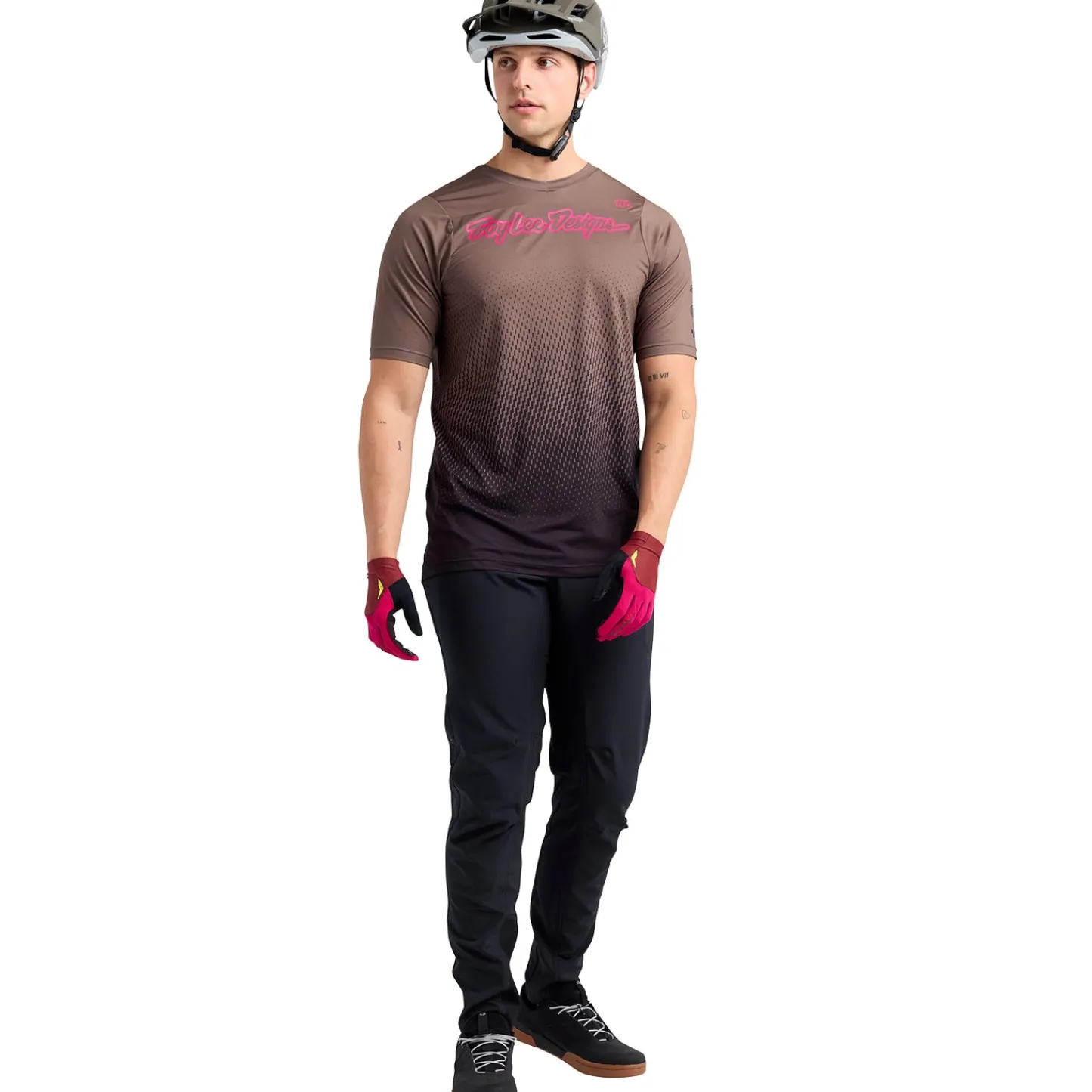 Troy Lee Designs Skyline|Jerseys^Skyline SS Jersey Buzzed Olive