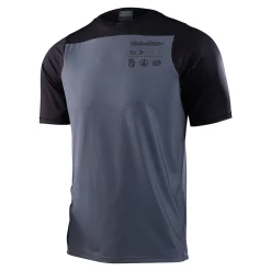 Troy Lee Designs Skyline|Enduro^Skyline SS Jersey Mono Charcoal