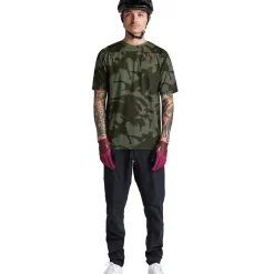 Troy Lee Designs Skyline|Jerseys^Skyline SS Jersey Shadow Camo Olive