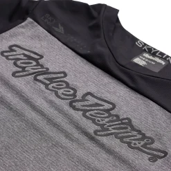 Troy Lee Designs Skyline|Jerseys^Skyline SS Jersey Signature Heather Gray / Black
