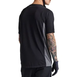 Troy Lee Designs Skyline|Jerseys^Skyline SS Jersey Signature Heather Gray / Black