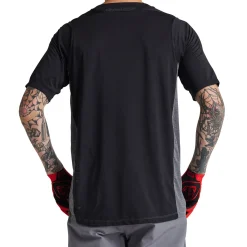 Troy Lee Designs Skyline|Jerseys^Skyline SS Jersey Signature Heather Gray / Black