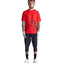 Troy Lee Designs Skyline|Jerseys^Skyline SS Jersey SRAM Eagle One Fiery Red