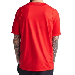 Troy Lee Designs Skyline|Jerseys^Skyline SS Jersey SRAM Eagle One Fiery Red