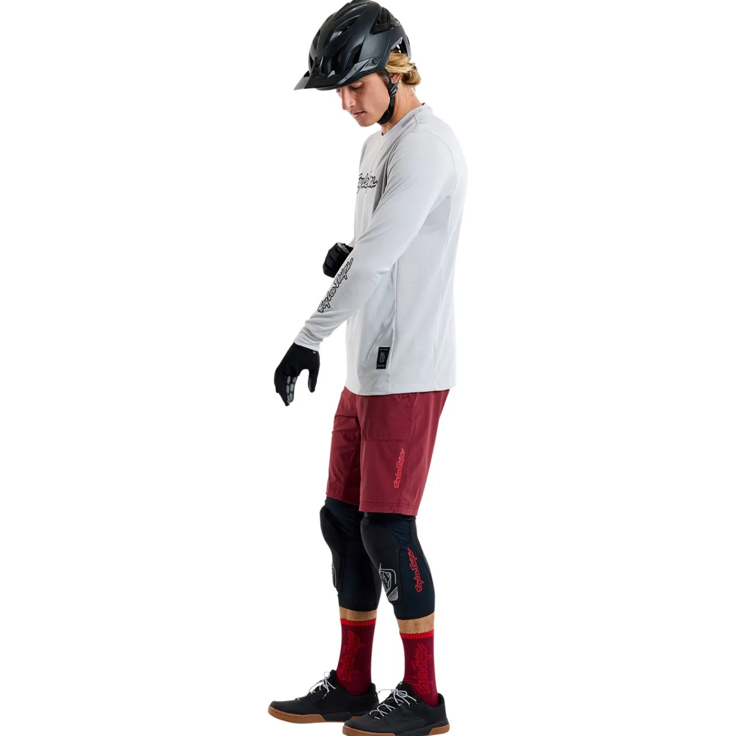 Troy Lee Designs Shorts & Pants|Skyline^Skyline Trail Short W/Liner Mono Oxblood