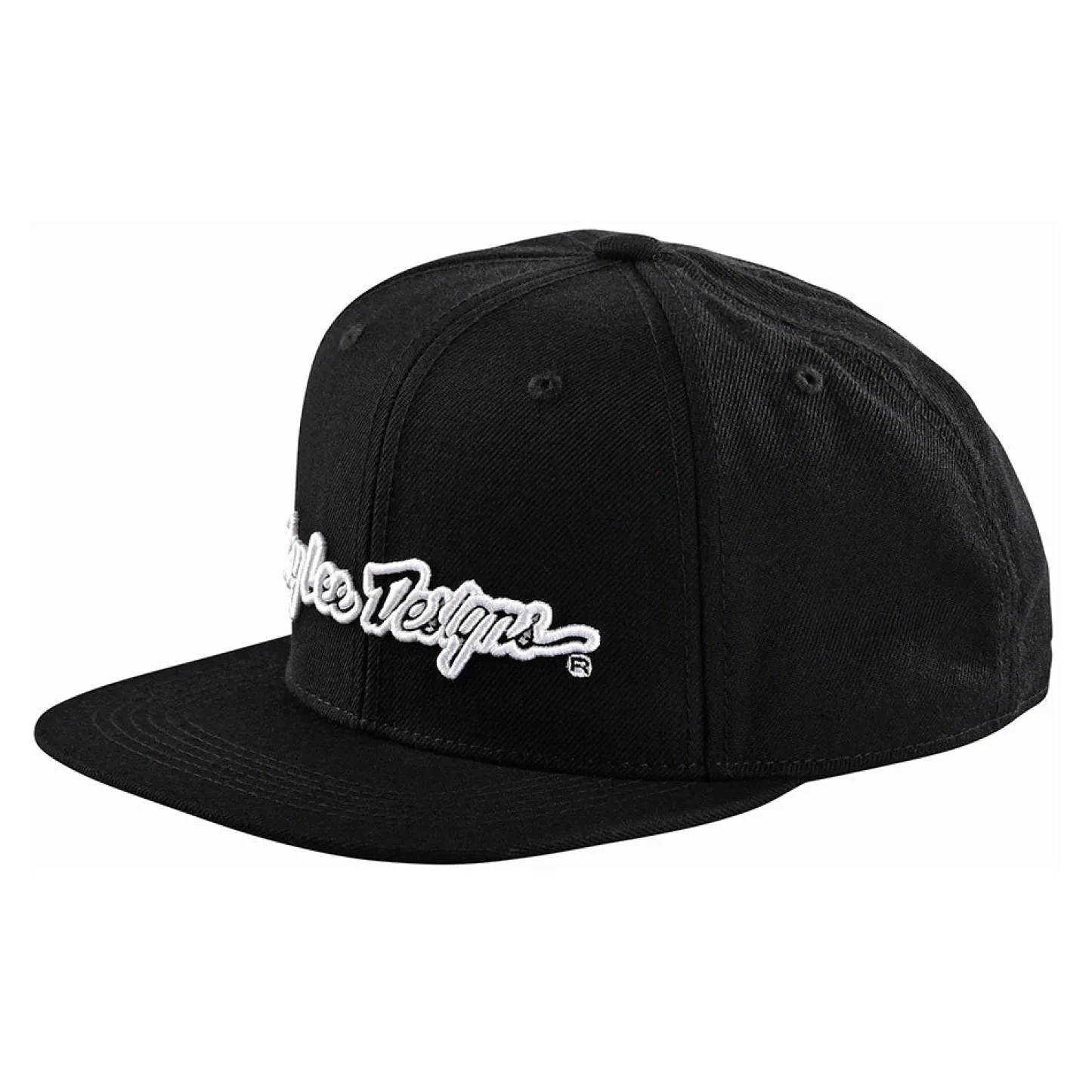 Troy Lee Designs Hats^Snapback Hat Signature Black / White