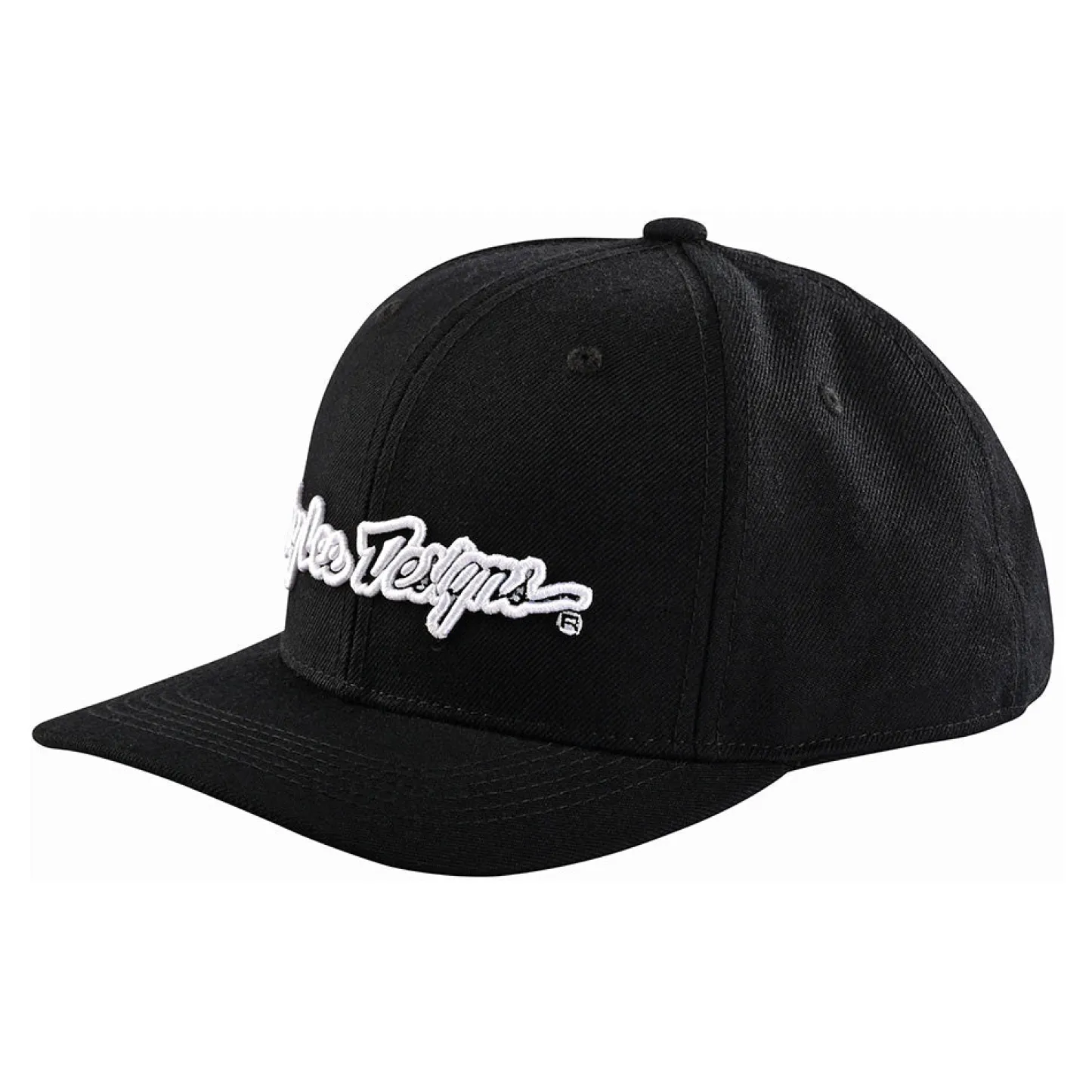 Troy Lee Designs Hats^Snapback Hat Signature Black / White