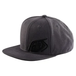 Troy Lee Designs Hats^Snapback Hat Slice Dark Gray / Charcoal