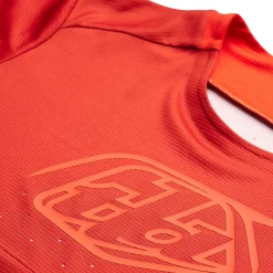 Troy Lee Designs Bmx|Downhill^Sprint Jersey Icon Fire Orange
