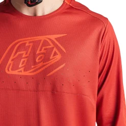 Troy Lee Designs Bmx|Downhill^Sprint Jersey Icon Fire Orange