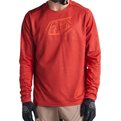 Troy Lee Designs Bmx|Downhill^Sprint Jersey Icon Fire Orange
