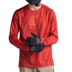 Troy Lee Designs Bmx|Downhill^Sprint Jersey Icon Fire Orange
