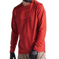 Troy Lee Designs Bmx|Downhill^Sprint Jersey Icon Fire Orange