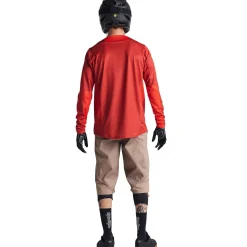 Troy Lee Designs Bmx|Downhill^Sprint Jersey Icon Fire Orange