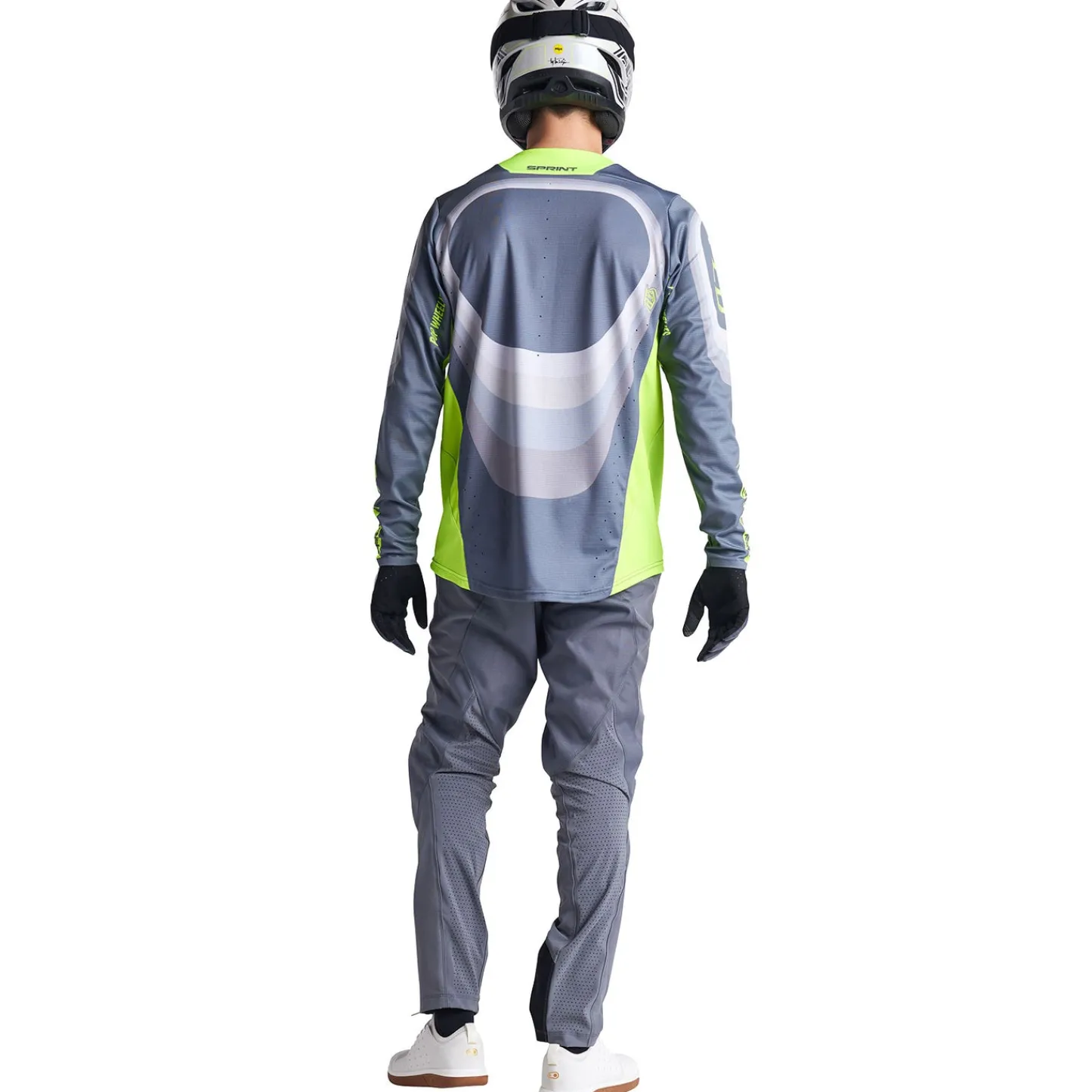 Troy Lee Designs Sprint|Bmx^Sprint Jersey Reverb Charcoal