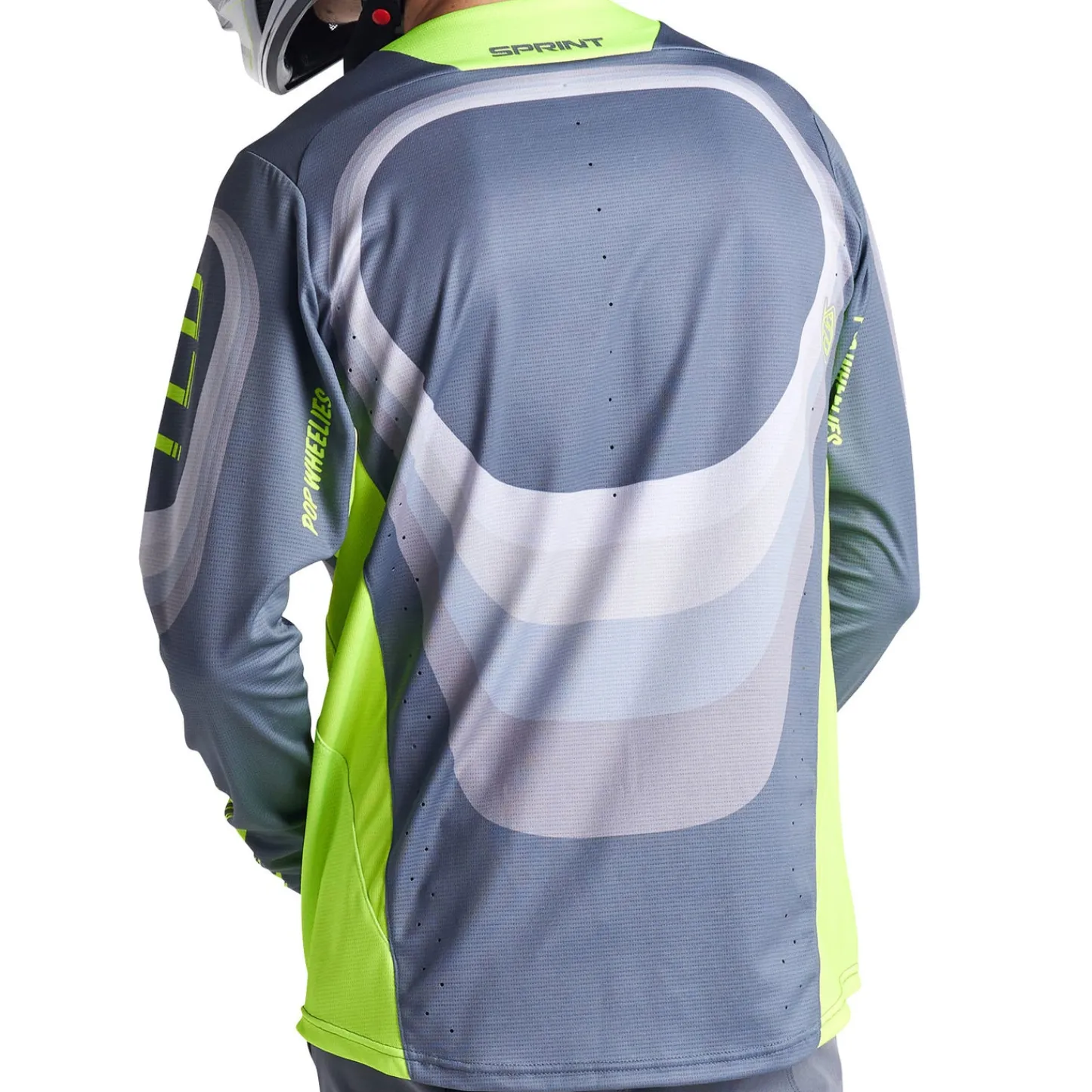 Troy Lee Designs Sprint|Bmx^Sprint Jersey Reverb Charcoal