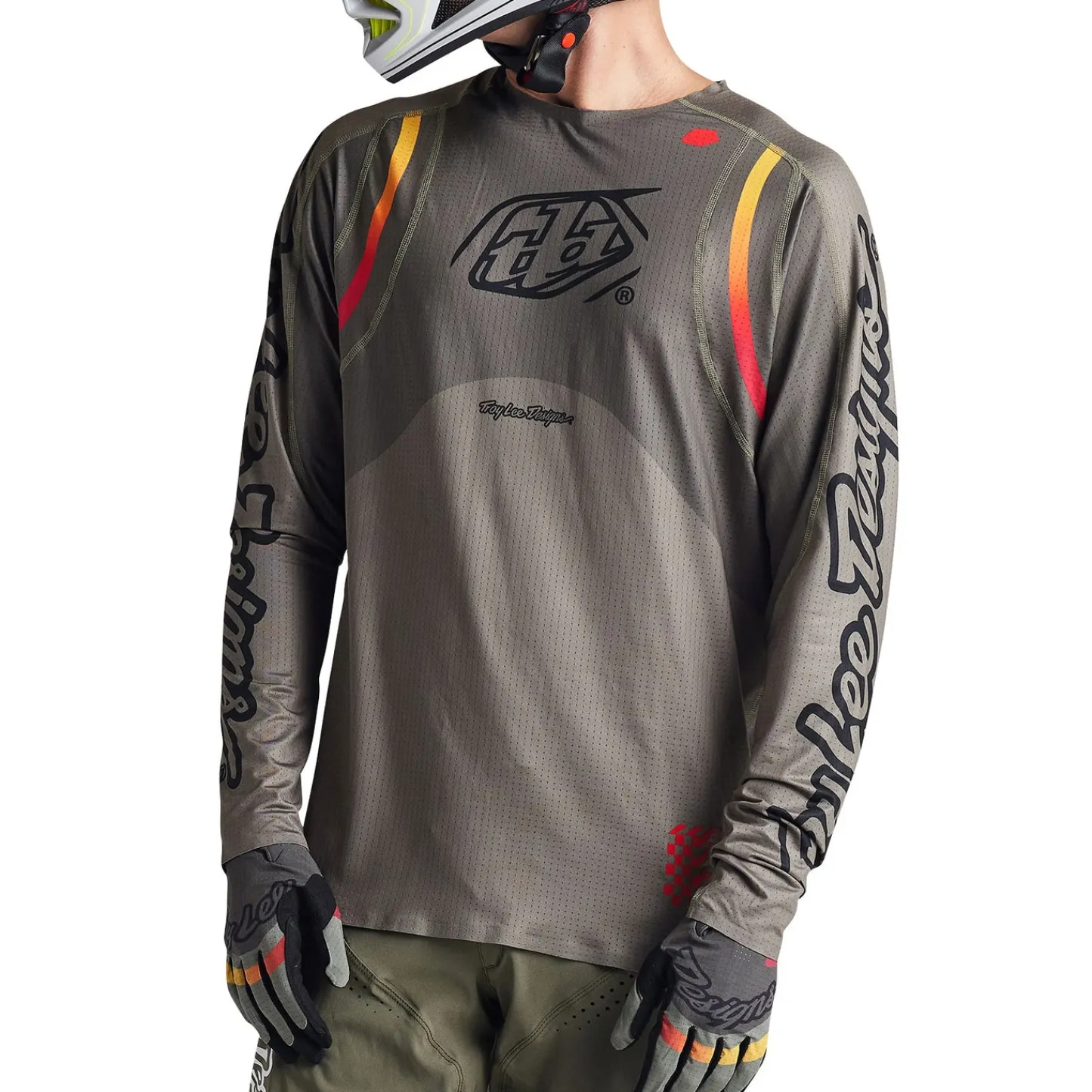 Troy Lee Designs Sprint Ultra|Bmx^Sprint Ultra Jersey Pinned Olive