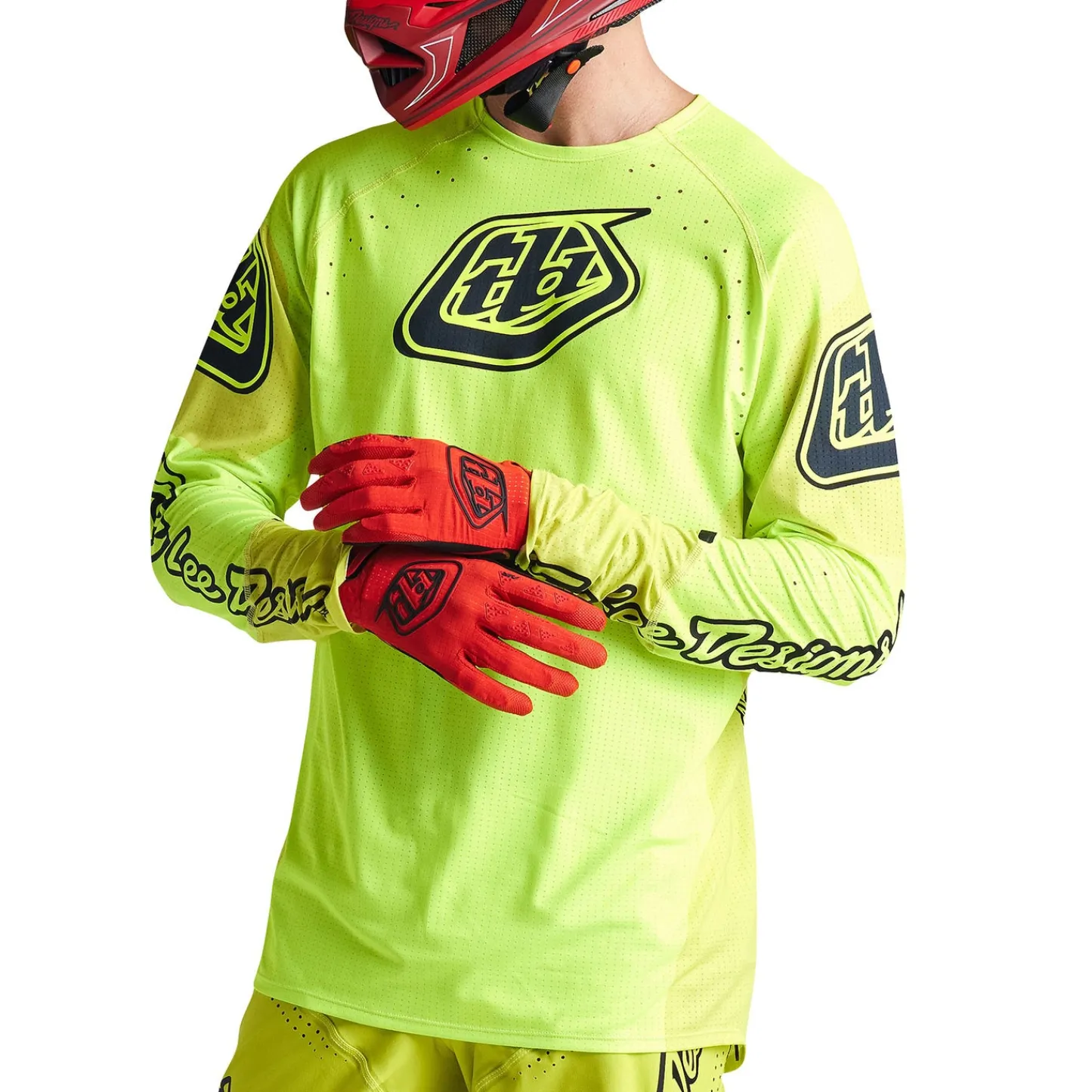 Troy Lee Designs Sprint Ultra|Bmx^Sprint Ultra Jersey Sequence Flo Yellow