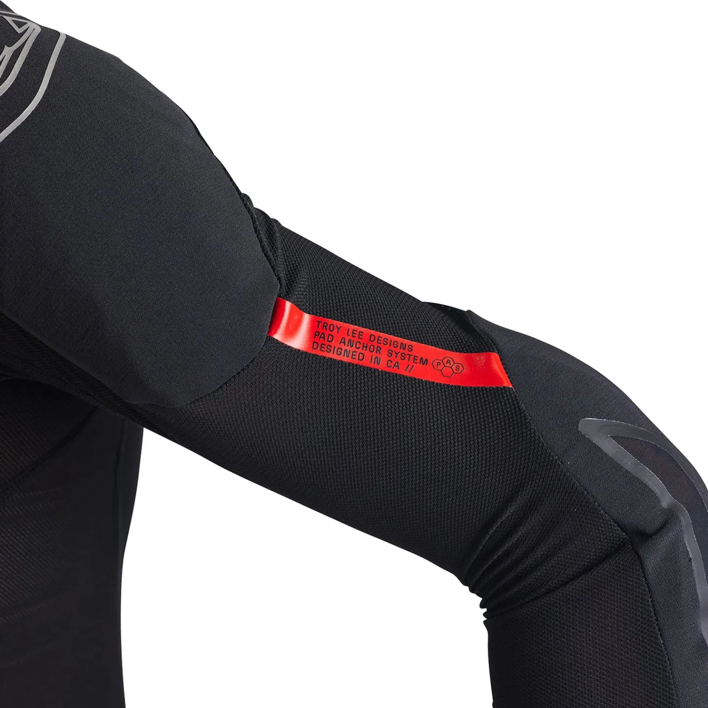 Troy Lee Designs Upper Body|Upper Body^Stage Ghost D3O Long Sleeve Baselayer Solid Black