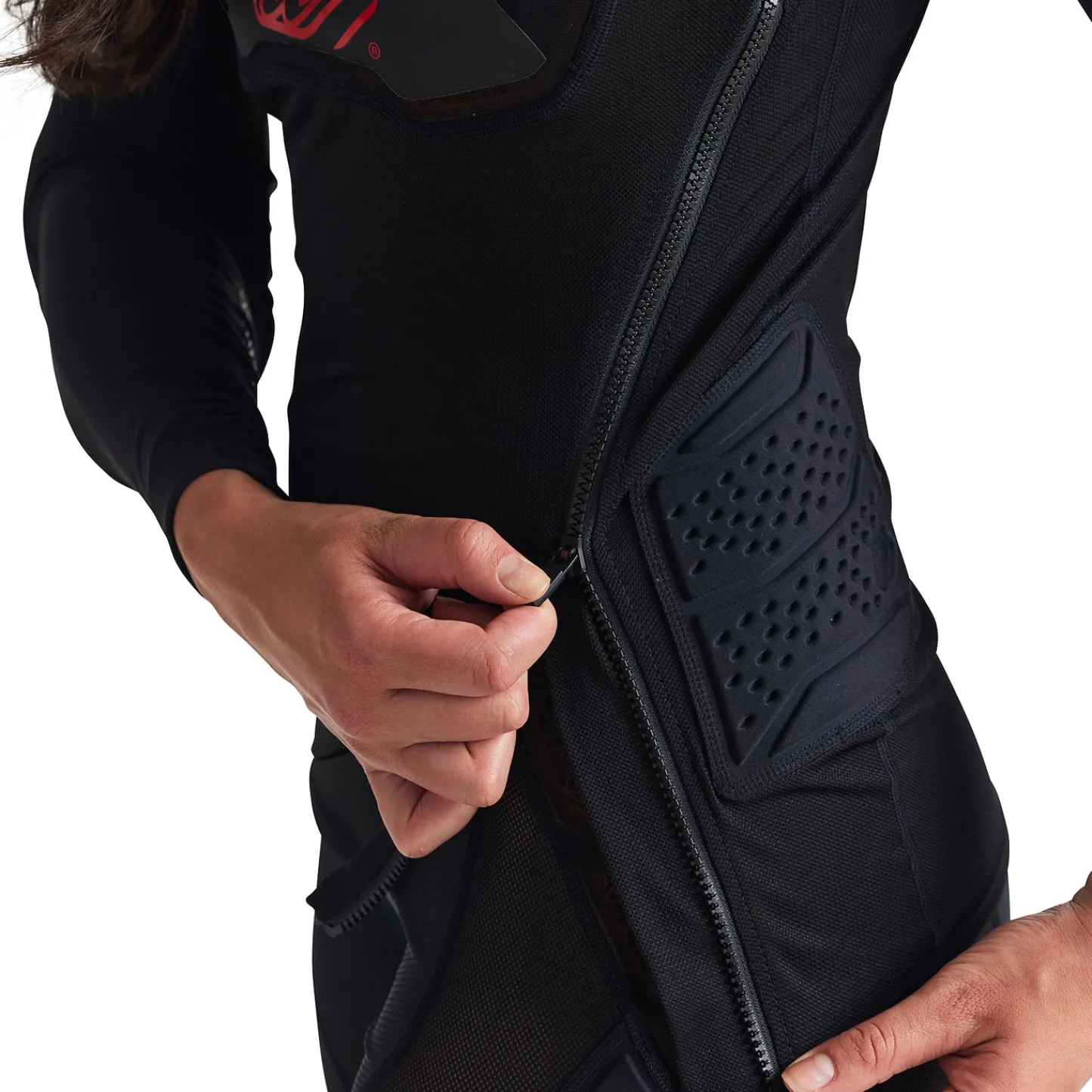Troy Lee Designs Upper Body|Upper Body^Stage Ghost D3O Long Sleeve Baselayer Solid Black