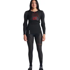 Troy Lee Designs Upper Body|Upper Body^Stage Ghost D3O Long Sleeve Baselayer Solid Black
