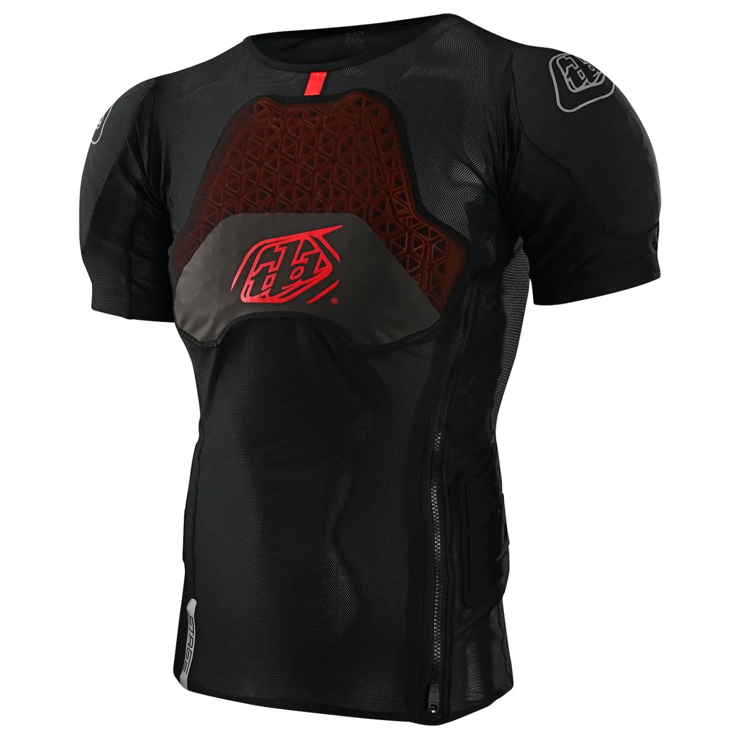 Troy Lee Designs Upper Body|Upper Body^Stage Ghost D3O Short Sleeve Baselayer Solid Black