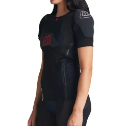 Troy Lee Designs Upper Body|Upper Body^Stage Ghost D3O Short Sleeve Baselayer Solid Black