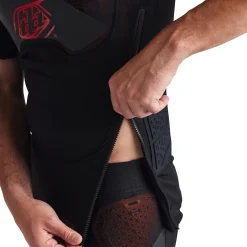 Troy Lee Designs Upper Body|Upper Body^Stage Ghost D3O Short Sleeve Baselayer Solid Black