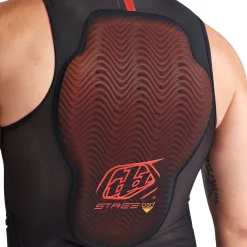 Troy Lee Designs Upper Body|Upper Body^Stage Ghost D3O Vest Baselayer Solid Black