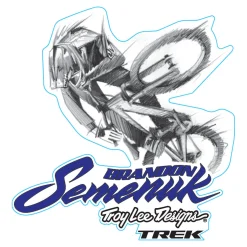 Troy Lee Designs Stickers|Stickers^Sticker Semenuk Blue